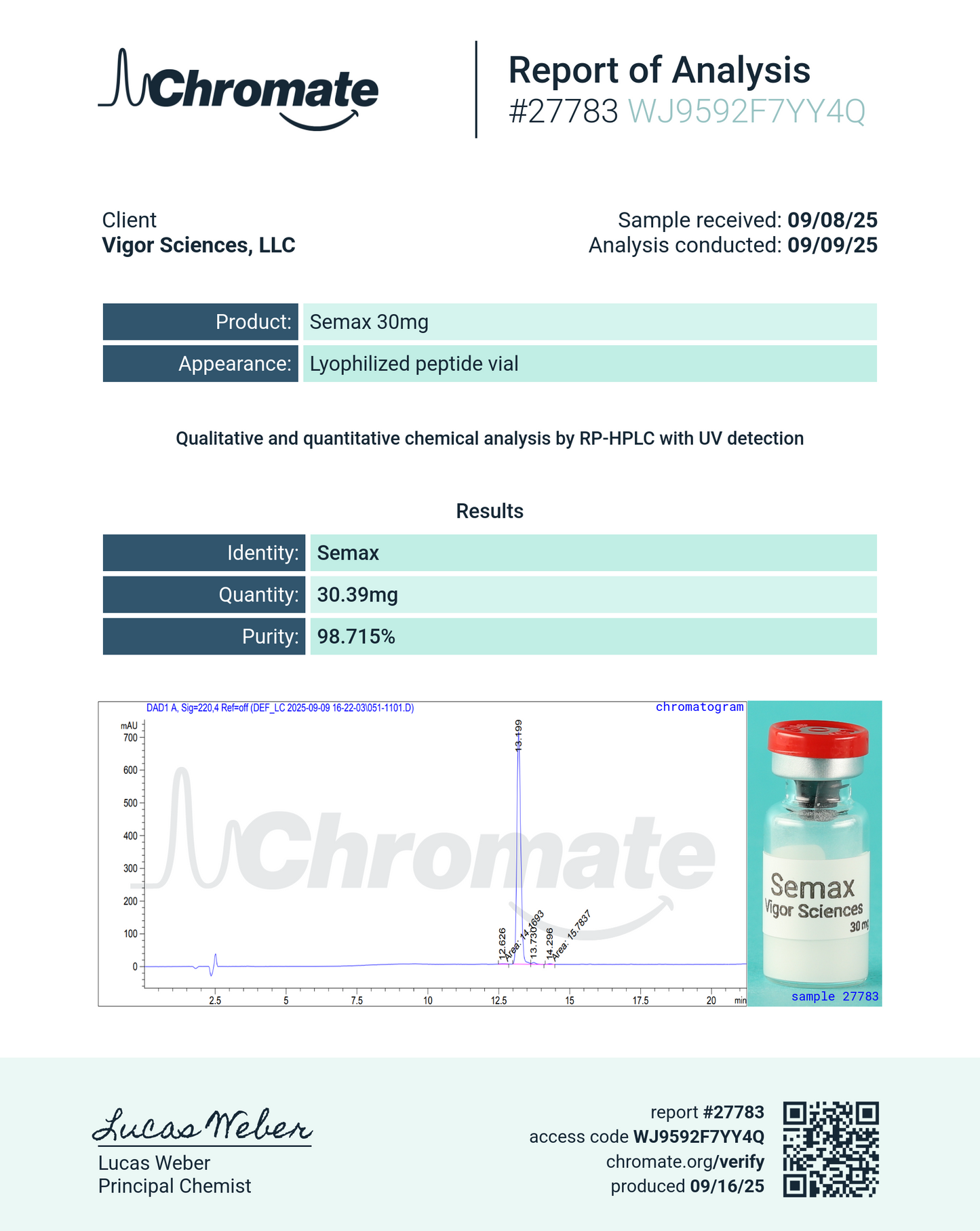 Semax (30mg)