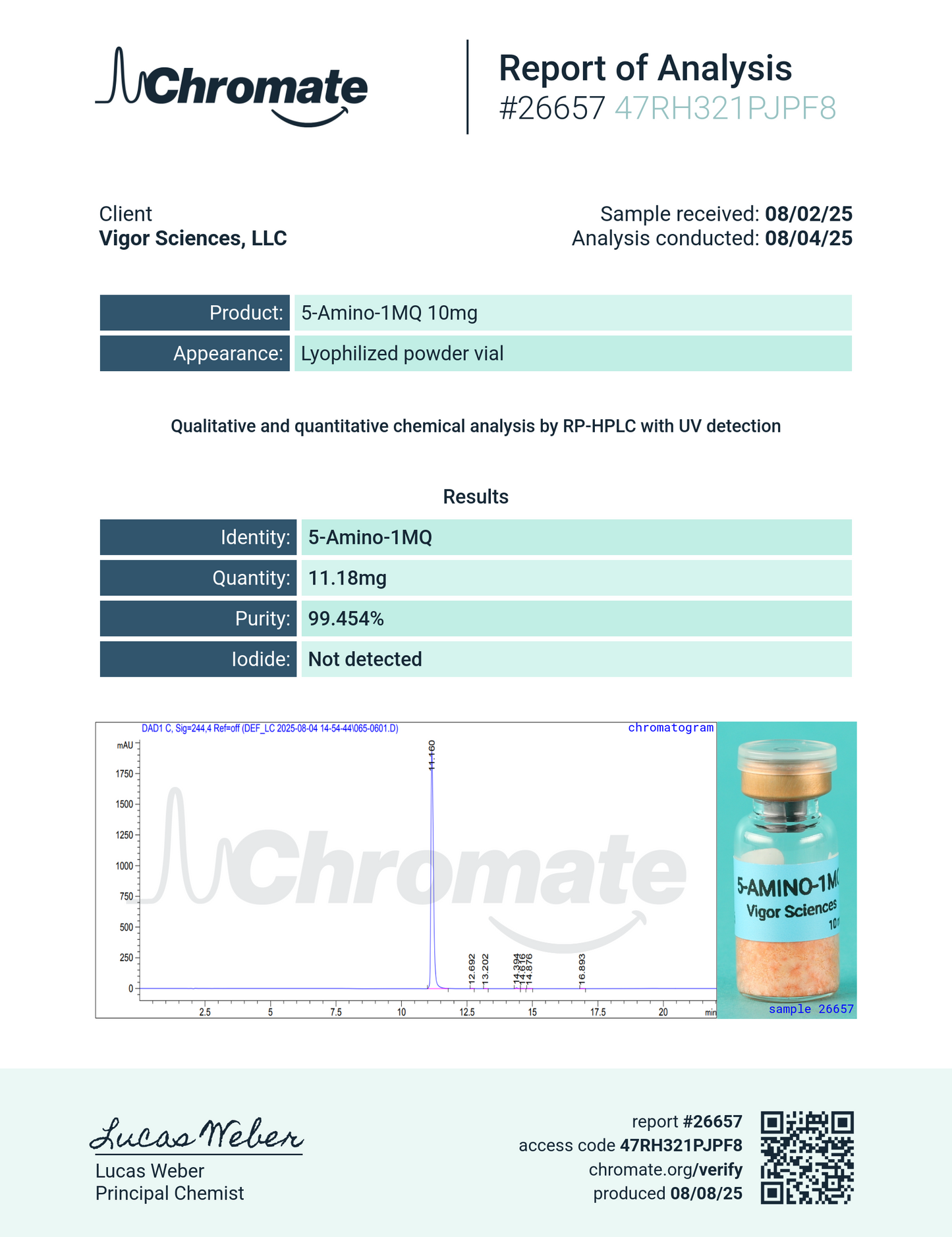 5-AMINO-1MQ (10mg)