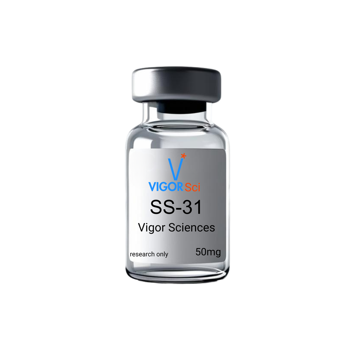 SS-31 (also known as elamipretide, MTP-131, or Bendavia) is a synthetic tetrapeptide (D-Arg-2',6'-dimethylTyr-Lys-Phe-NH2) designed to target and protect mitochondria. Its primary mechanism is to bind to cardiolipin, a lipid specific to the inner mitochondrial membrane, stabilizing it and enhancing mitochondrial function.

Key Benefits and Actions, per research related studies:

Mitochondrial Protection: Prevents oxidative damage and reduces mitochondrial permeability.
Enhanced ATP Production: Impro